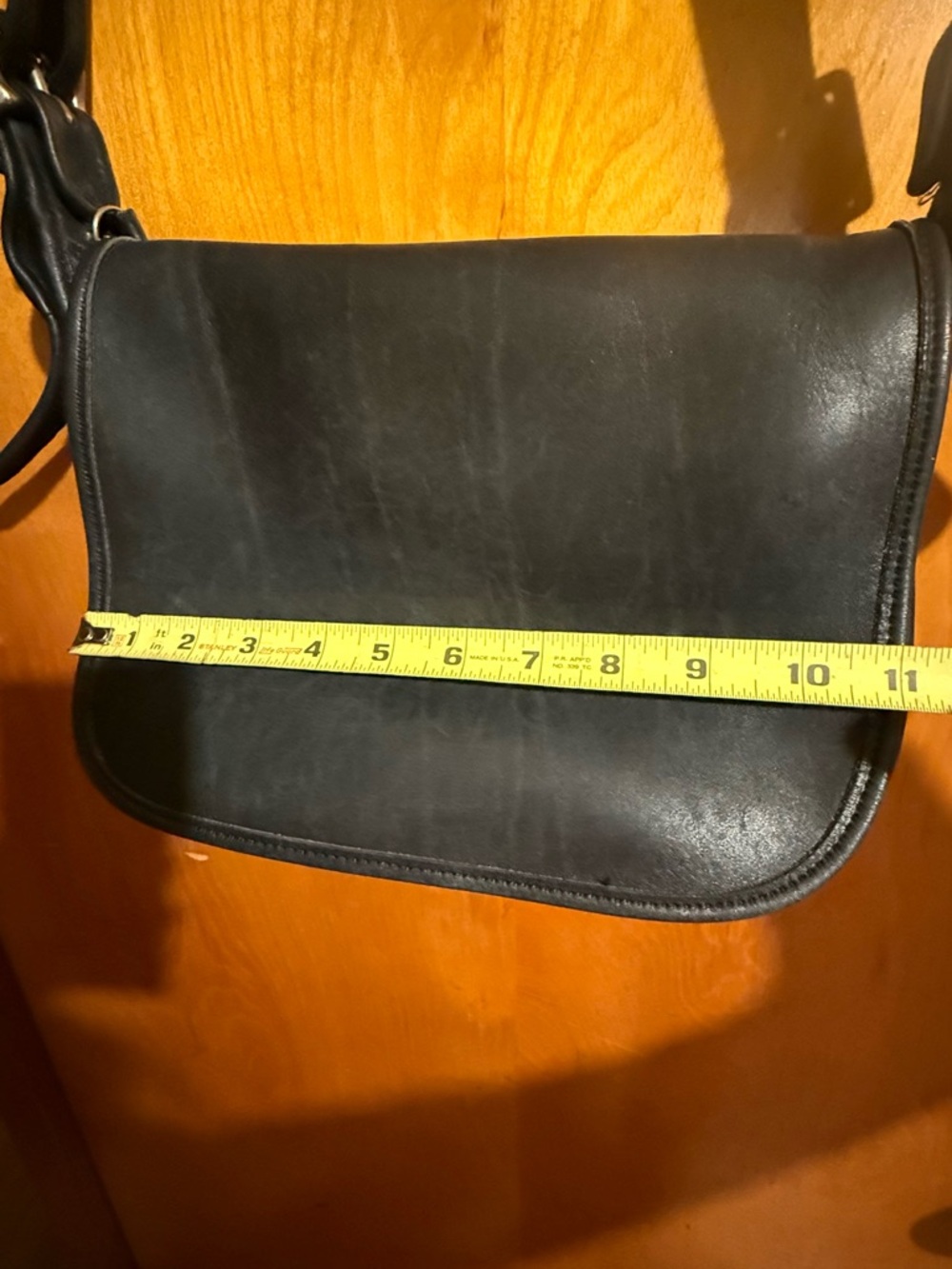 Vintage Coach 9951 /Patricia in Black Leather - Picture 9 of 16